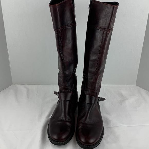 Aldo burgundy /brown knee high boots - Picture 4 of 15
